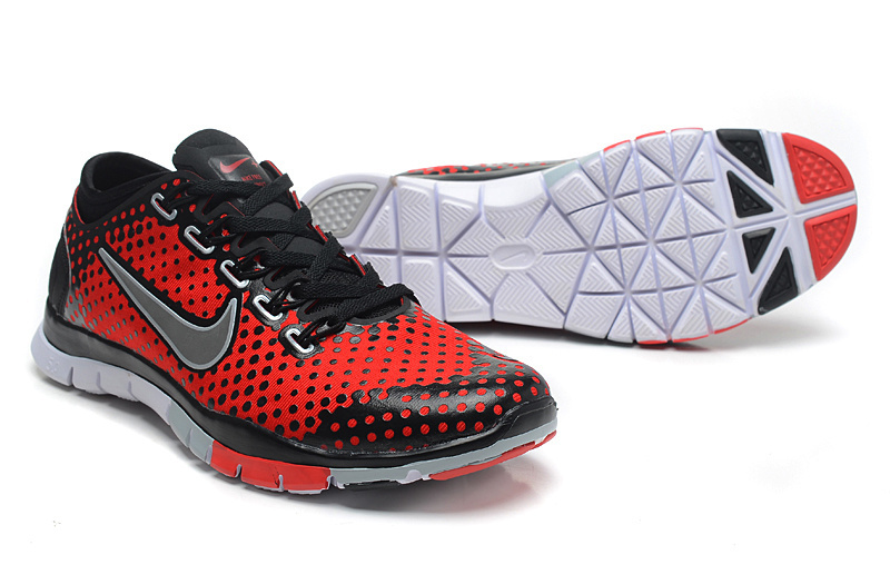 Hot Nike Free5.0 Women Shoes Black/White/Gray